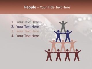 A Woman's Nails With A Design On It PowerPoint Template