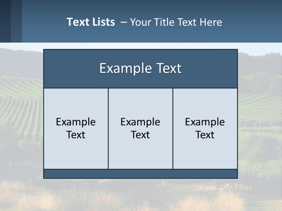 A Farm Field With A House In The Middle Of It PowerPoint Template