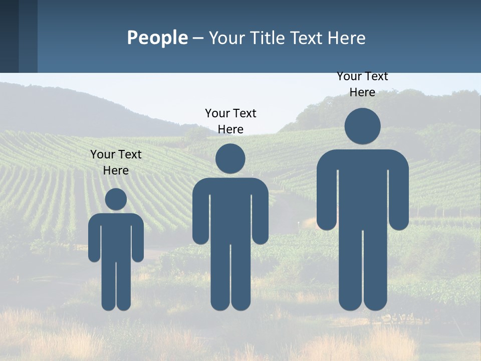 A Farm Field With A House In The Middle Of It PowerPoint Template