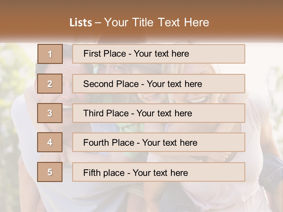 A Group Of People That Are Hugging Each Other PowerPoint Template
