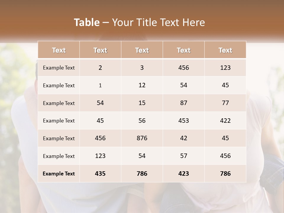 A Group Of People That Are Hugging Each Other PowerPoint Template