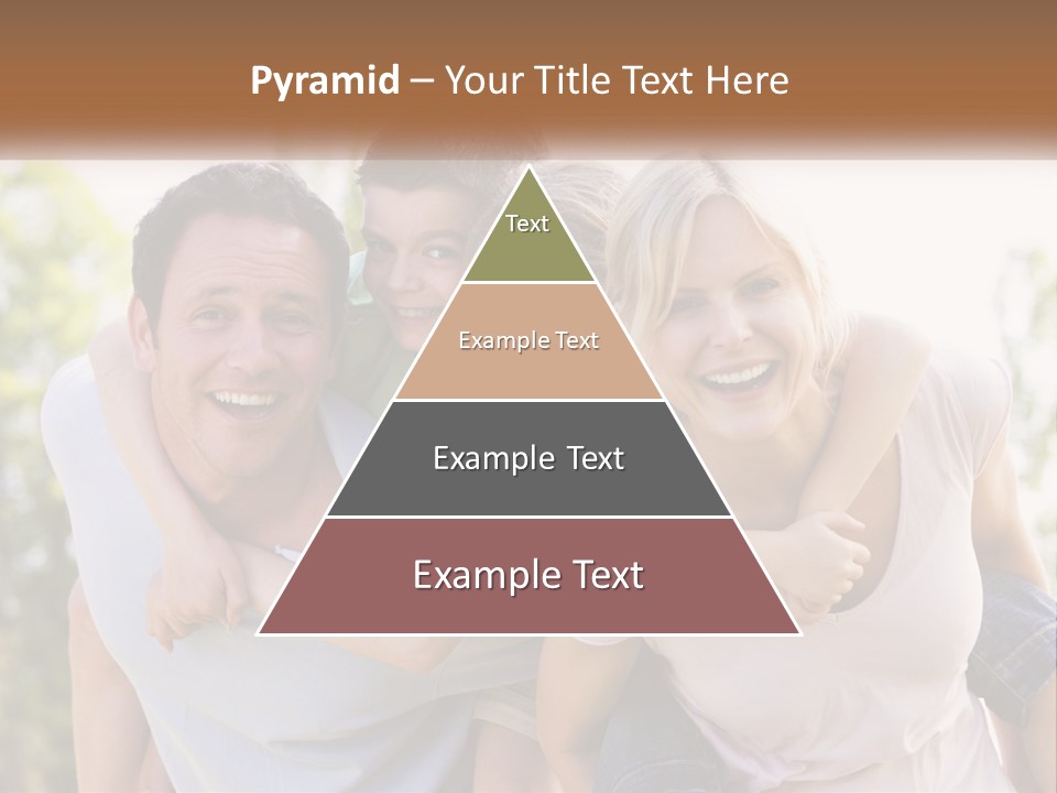 A Group Of People That Are Hugging Each Other PowerPoint Template