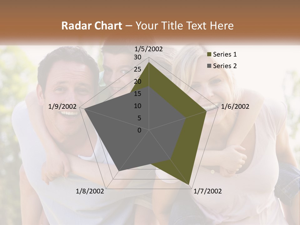 A Group Of People That Are Hugging Each Other PowerPoint Template