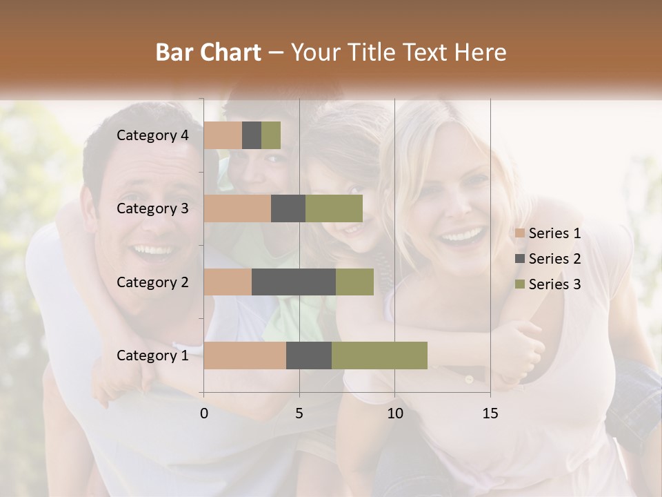A Group Of People That Are Hugging Each Other PowerPoint Template
