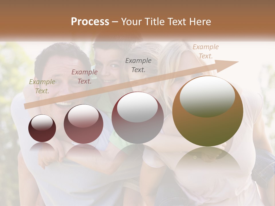 A Group Of People That Are Hugging Each Other PowerPoint Template