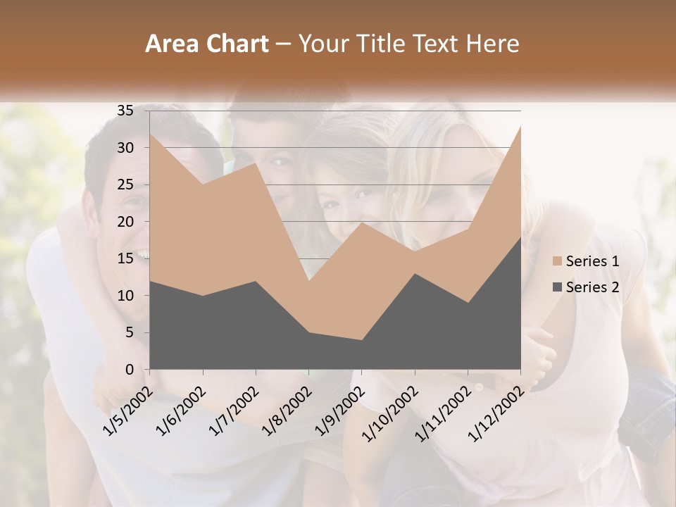 A Group Of People That Are Hugging Each Other PowerPoint Template