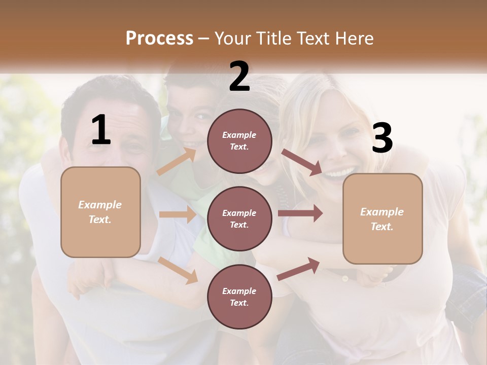 A Group Of People That Are Hugging Each Other PowerPoint Template