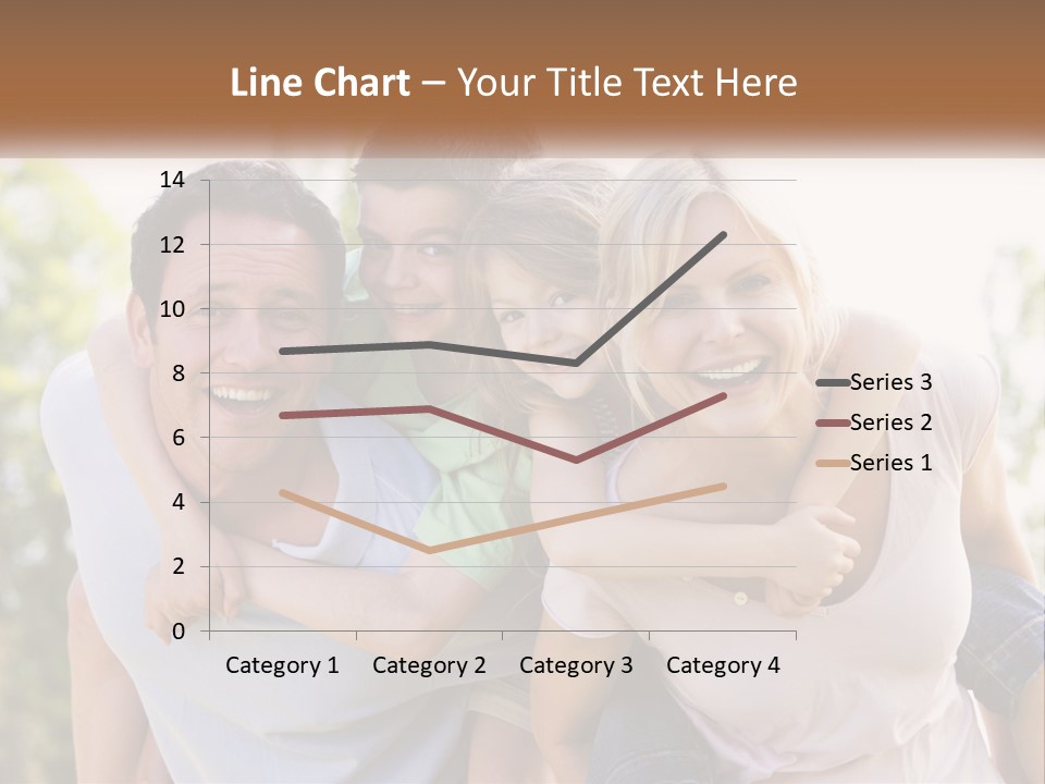 A Group Of People That Are Hugging Each Other PowerPoint Template