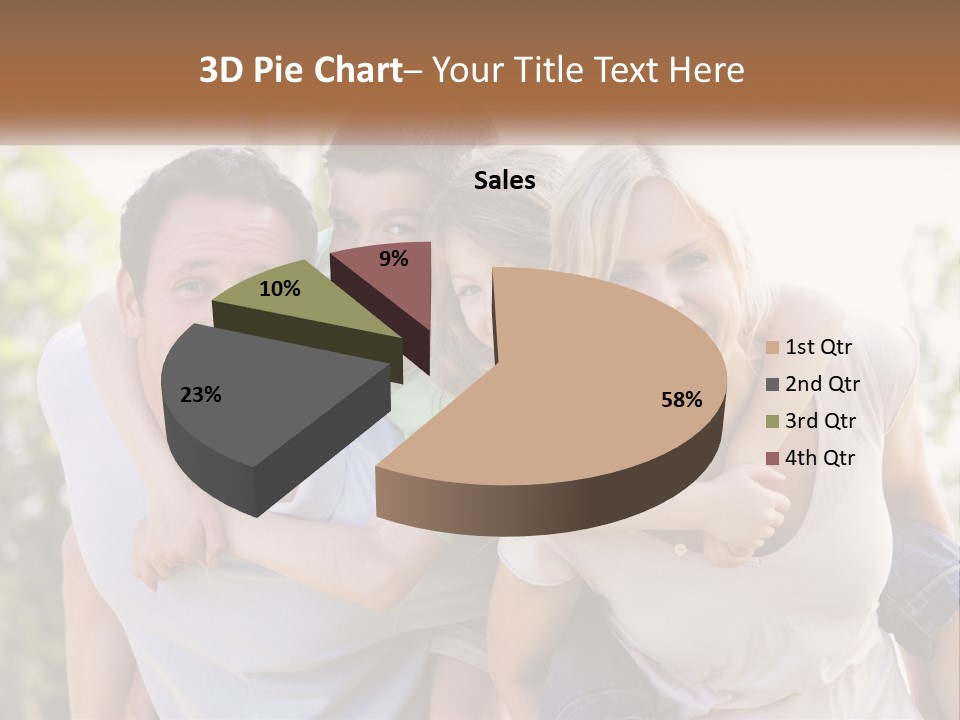 A Group Of People That Are Hugging Each Other PowerPoint Template