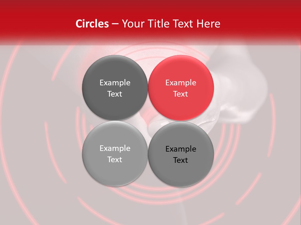 A Person Holding A Red Object In Their Hands PowerPoint Template