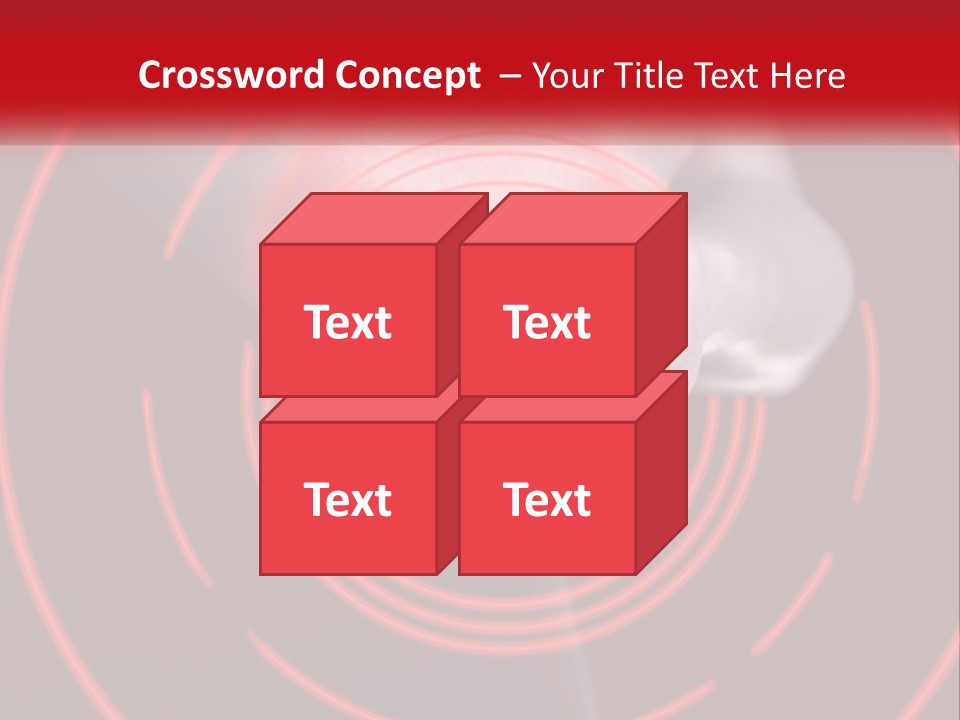 A Person Holding A Red Object In Their Hands PowerPoint Template