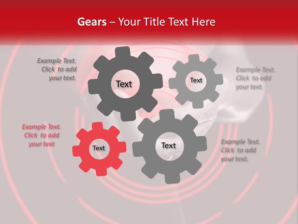 A Person Holding A Red Object In Their Hands PowerPoint Template