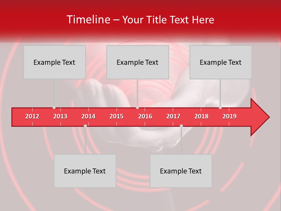 A Person Holding A Red Object In Their Hands PowerPoint Template