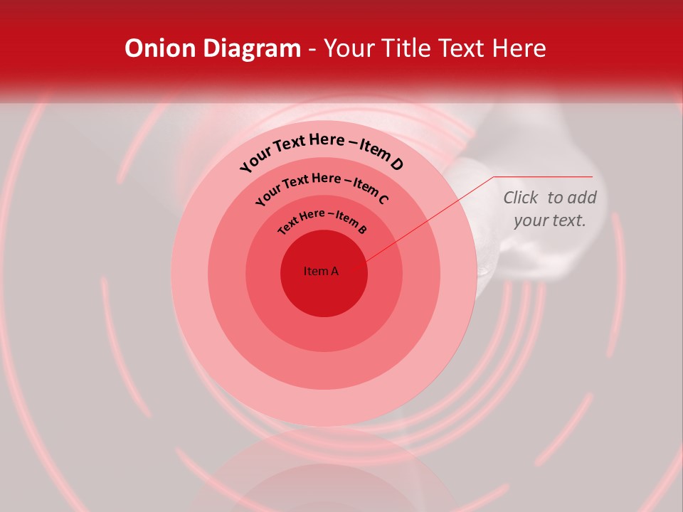 A Person Holding A Red Object In Their Hands PowerPoint Template