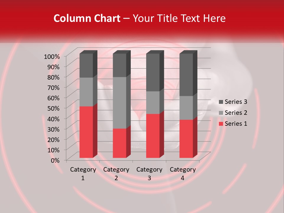 A Person Holding A Red Object In Their Hands PowerPoint Template