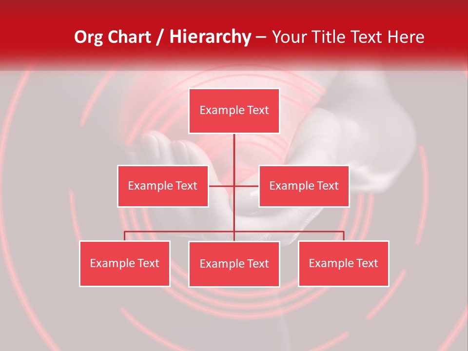 A Person Holding A Red Object In Their Hands PowerPoint Template