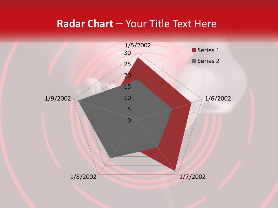 A Person Holding A Red Object In Their Hands PowerPoint Template