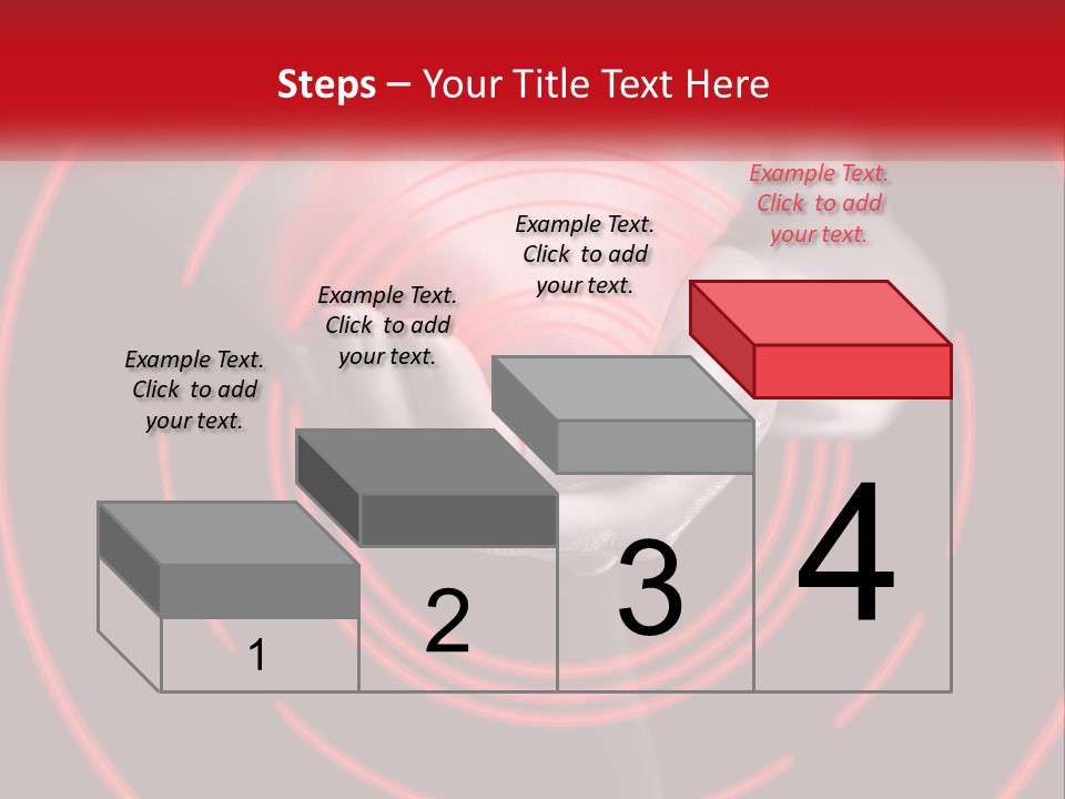 A Person Holding A Red Object In Their Hands PowerPoint Template