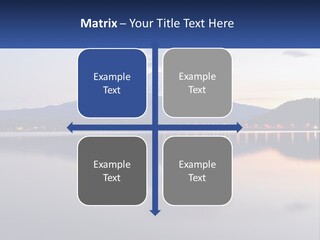 Mountain And Bay PowerPoint Template