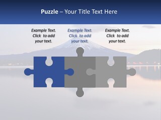 Mountain And Bay PowerPoint Template