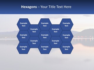 Mountain And Bay PowerPoint Template