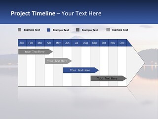 Mountain And Bay PowerPoint Template