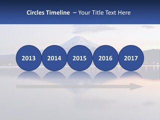 Mountain And Bay PowerPoint Template