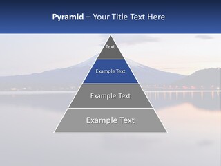 Mountain And Bay PowerPoint Template