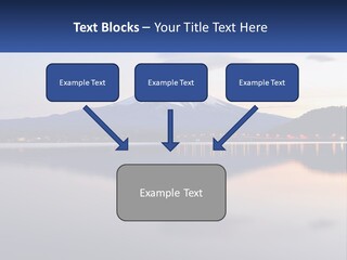 Mountain And Bay PowerPoint Template