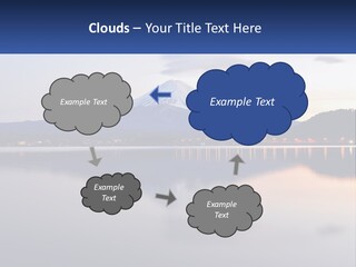 Mountain And Bay PowerPoint Template