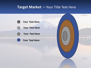 Mountain And Bay PowerPoint Template