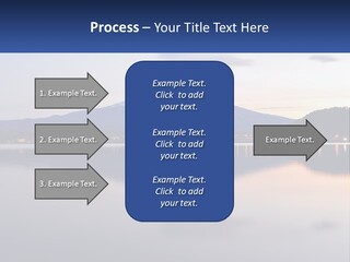 Mountain And Bay PowerPoint Template
