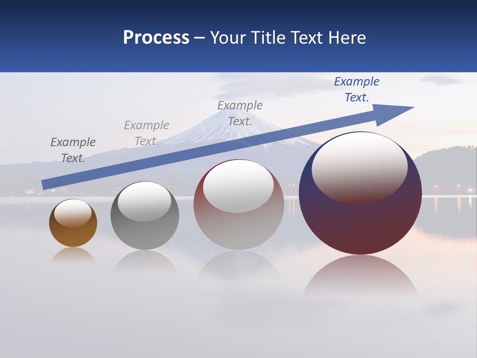 Mountain And Bay PowerPoint Template