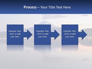 Mountain And Bay PowerPoint Template