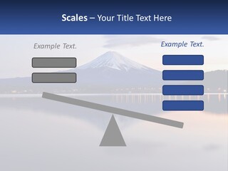 Mountain And Bay PowerPoint Template