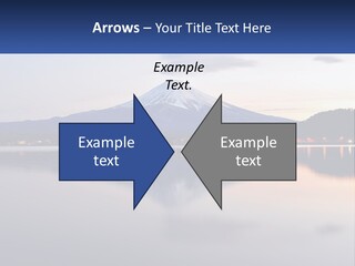 Mountain And Bay PowerPoint Template