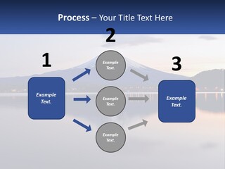Mountain And Bay PowerPoint Template