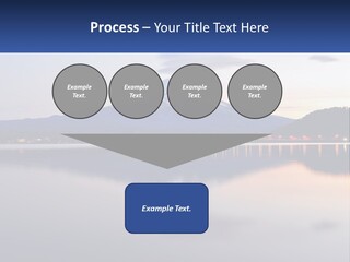 Mountain And Bay PowerPoint Template