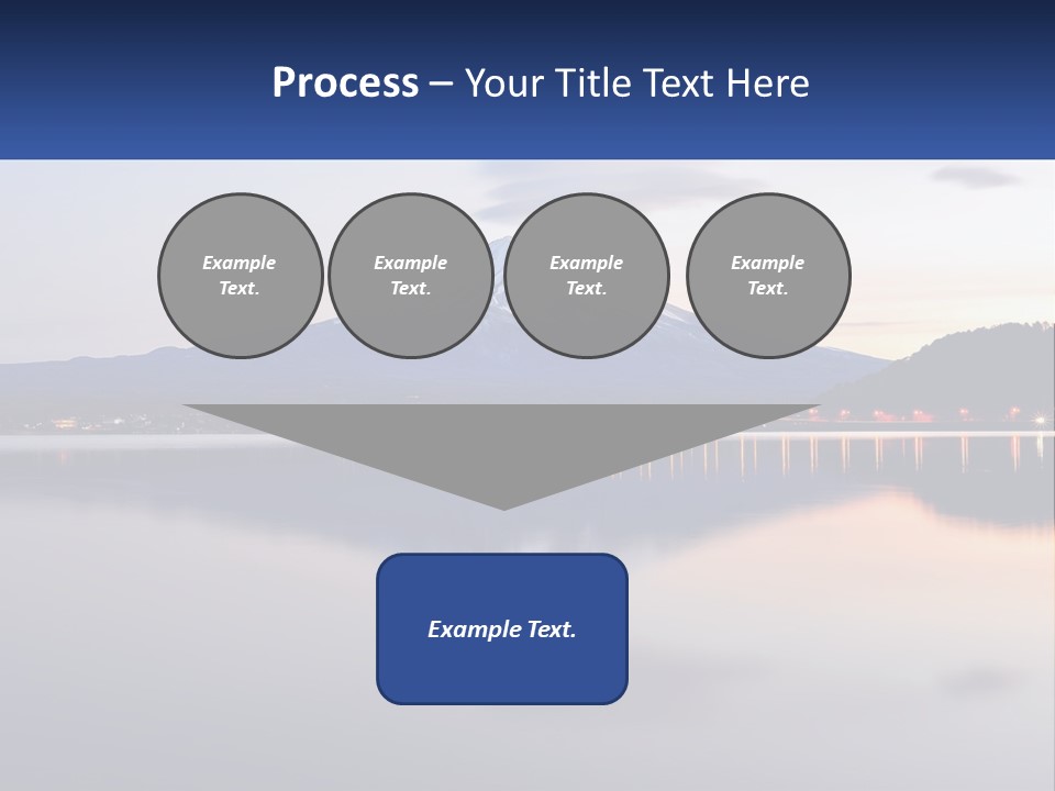 Mountain And Bay PowerPoint Template