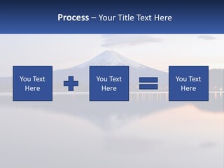 Mountain And Bay PowerPoint Template