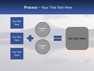Mountain And Bay PowerPoint Template