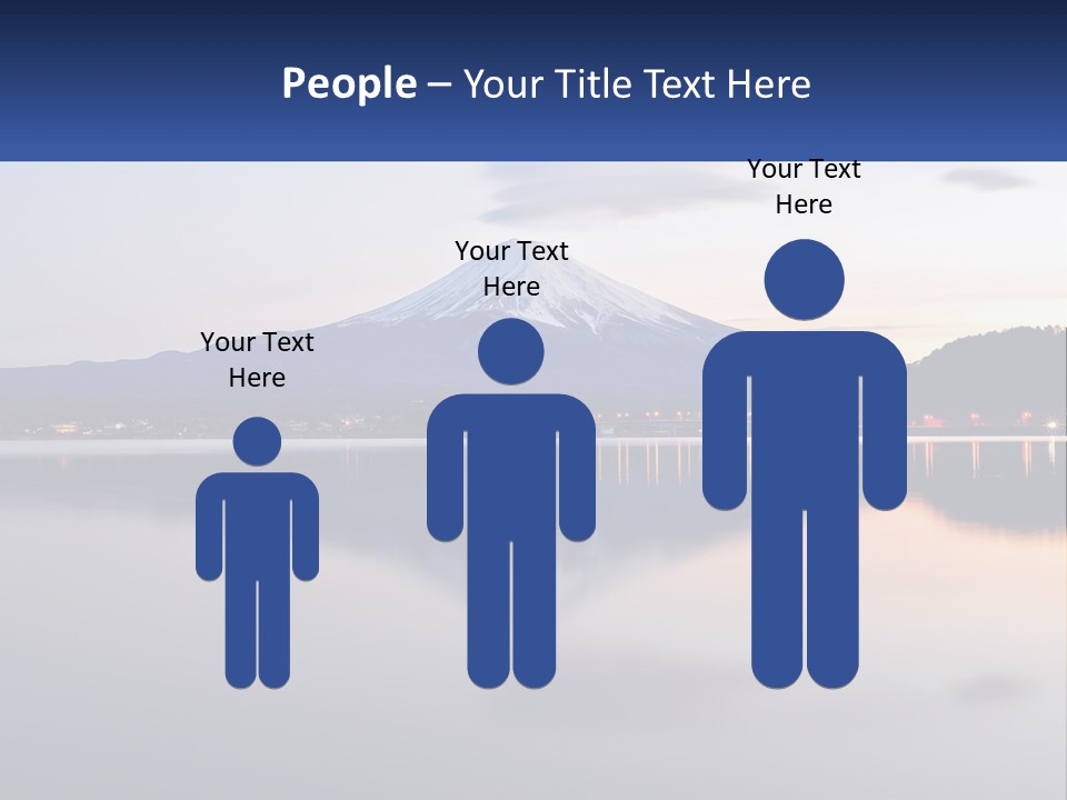 Mountain And Bay PowerPoint Template