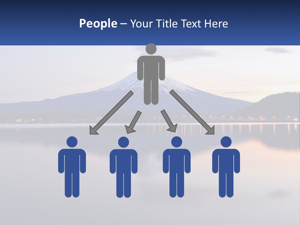 Mountain And Bay PowerPoint Template