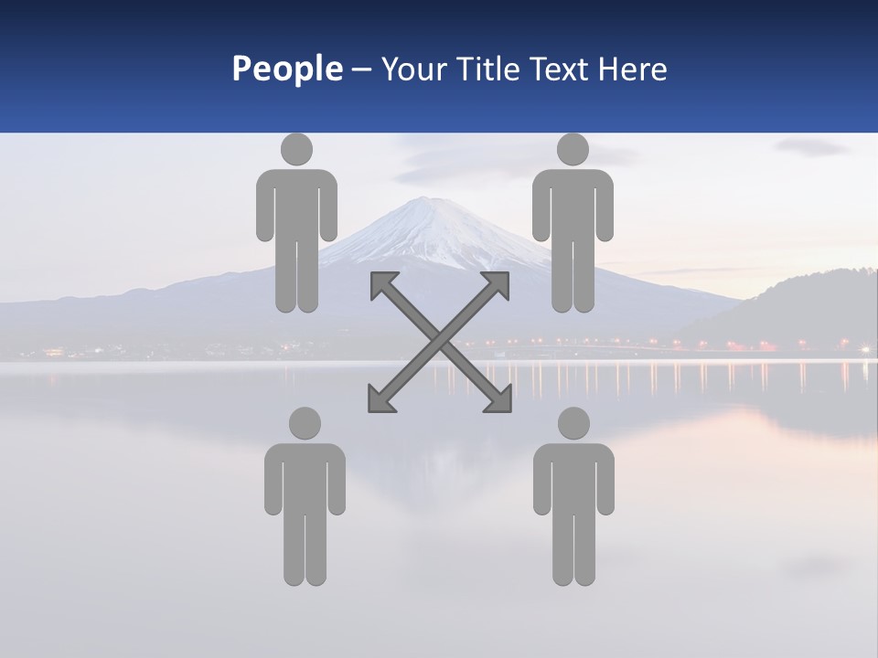 Mountain And Bay PowerPoint Template