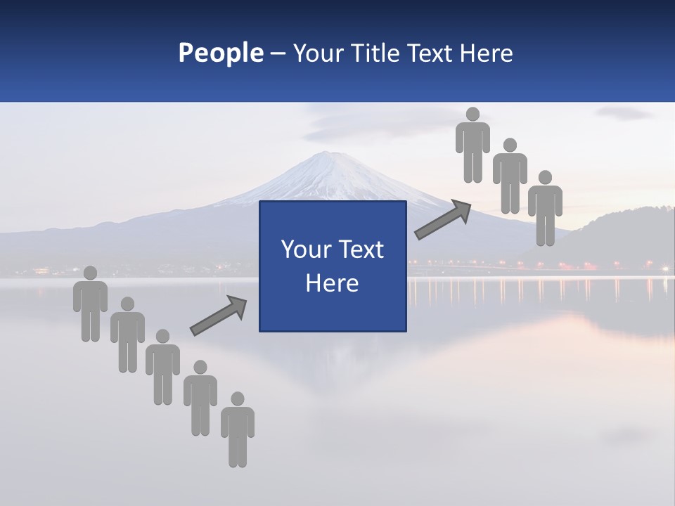 Mountain And Bay PowerPoint Template