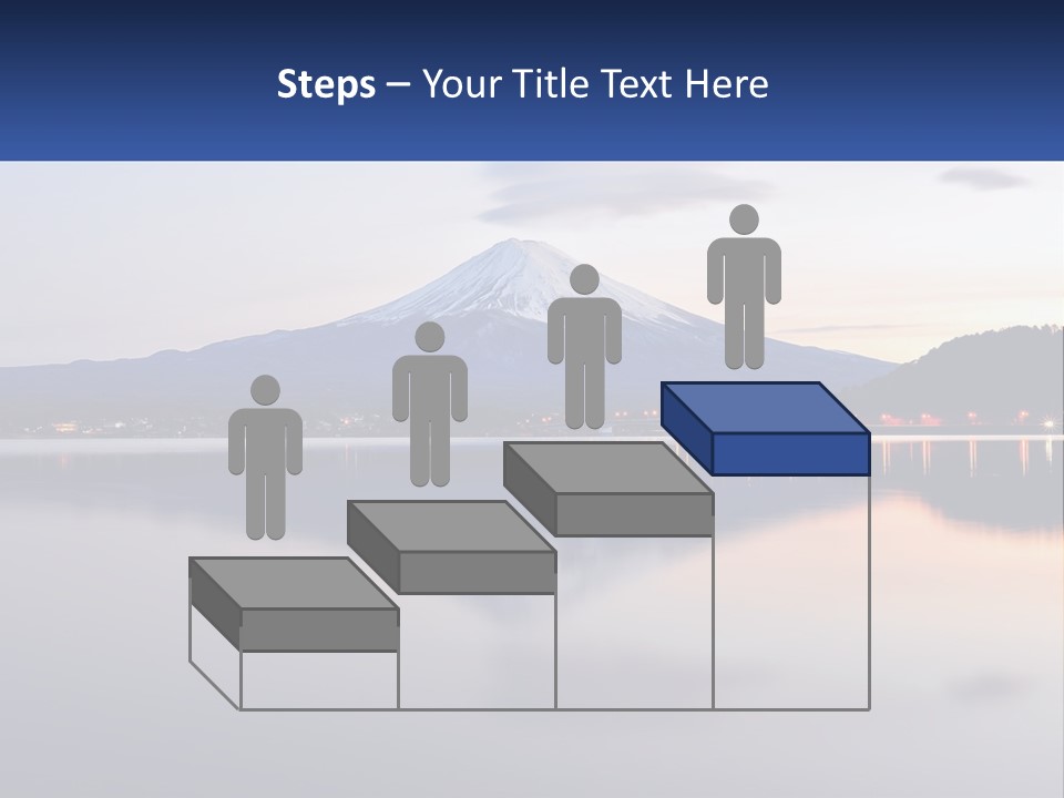 Mountain And Bay PowerPoint Template