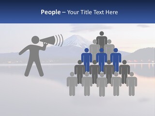 Mountain And Bay PowerPoint Template