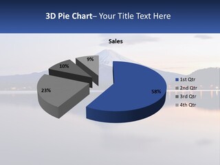 Mountain And Bay PowerPoint Template
