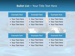 A Dog Swimming In A Pool With A Toy In Its Mouth PowerPoint Template