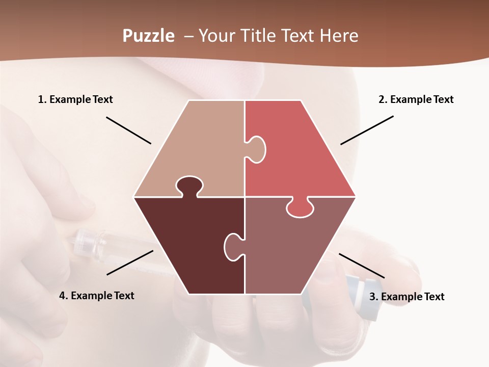 A Woman Is Holding A Sy In Her Stomach PowerPoint Template